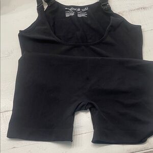 Shapermint Black Full Body Shaper Romper